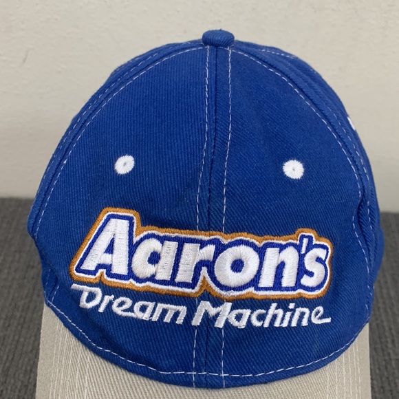 Aaron's Dream Machine Baseball Hat Mens OSFA Blue Gray Adjustable Strapback Cap - Picture 3 of 13
